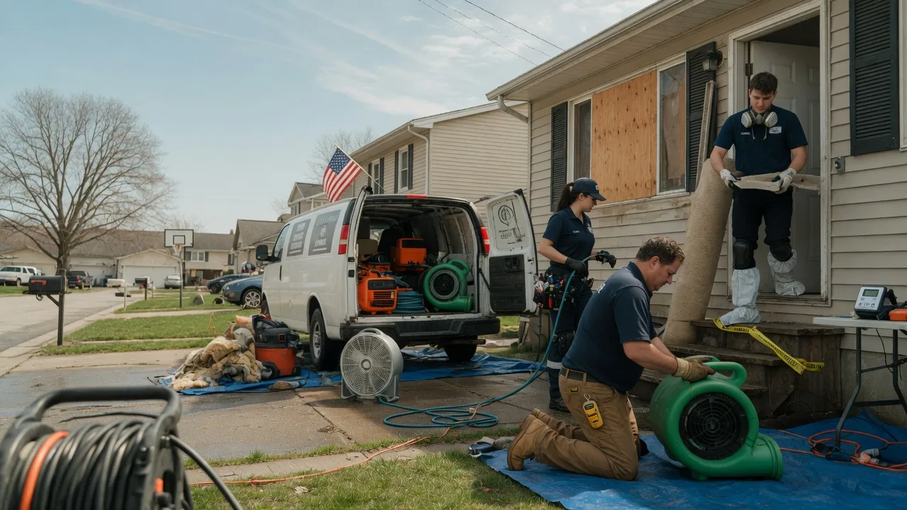 Water Damage Restoration in Otis, LA near me